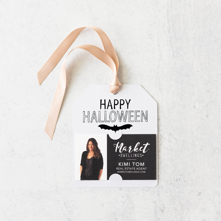 Happy Halloween | Halloween Pop By Gift Tags | 33-GT001 Gift Tag Market Dwellings   