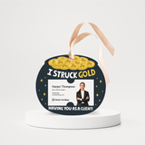 I Struck GOLD Having You As A Client! | St. Patrick's Day Gift Tags Gift Tag Market Dwellings
