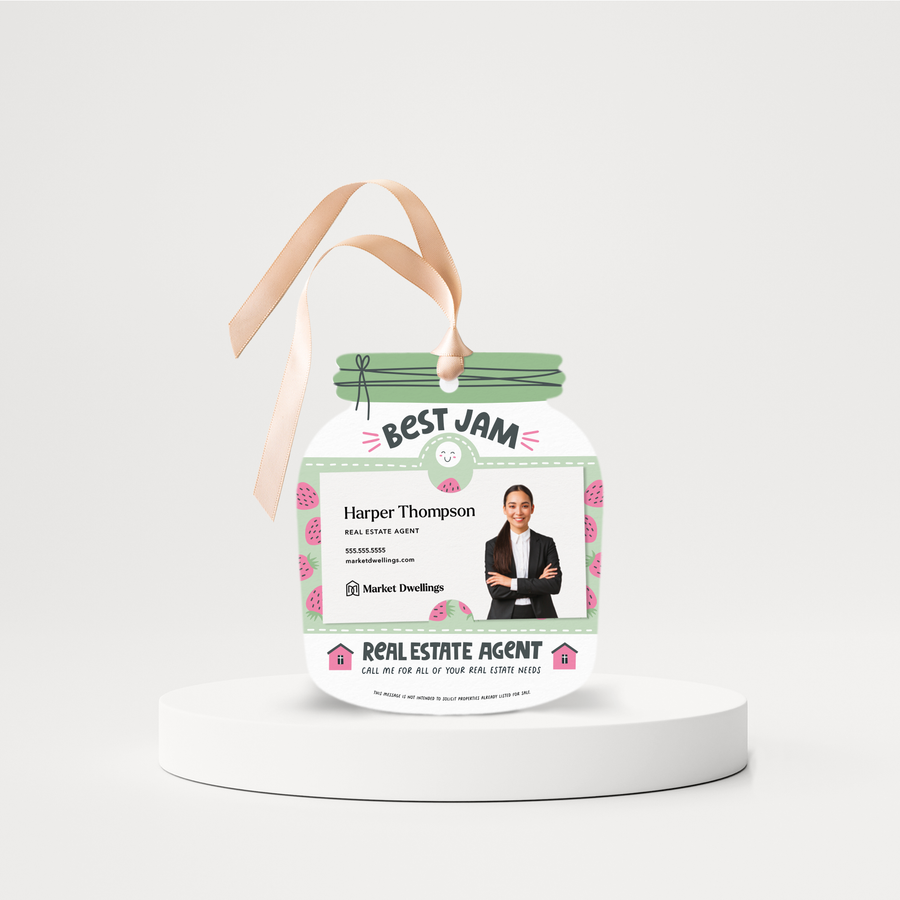 Best Jam Real Estate Agent | Pop By Gift Tags | 6-GT003 Gift Tag Market Dwellings   
