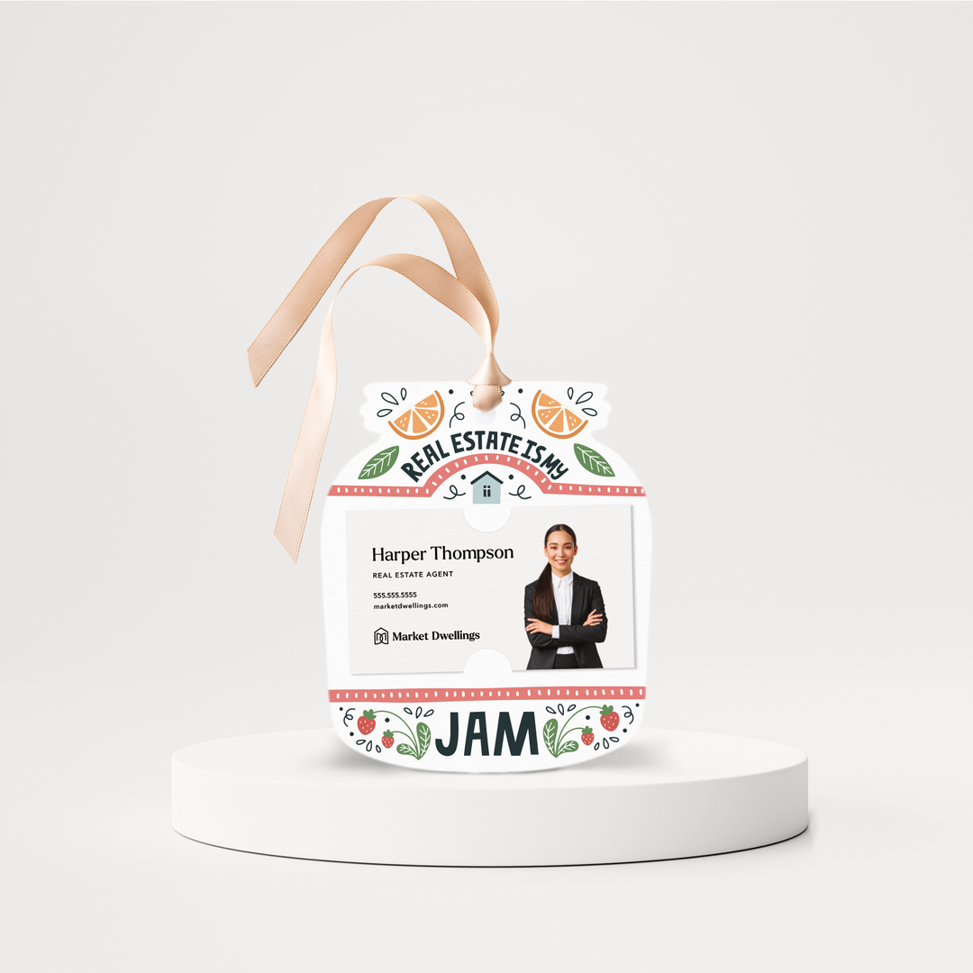 Real Estate Is My Jam Pop By Gift Tags | 2-GT003 Gift Tag Market Dwellings   