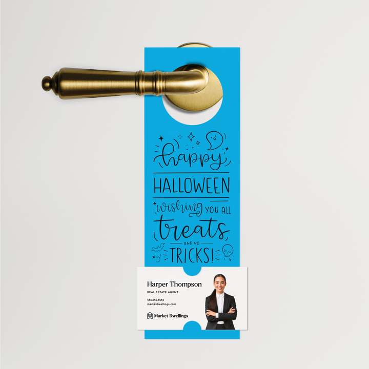Happy Halloween | Door Hangers | 18-DH001 Door Hanger Market Dwellings ARCTIC  