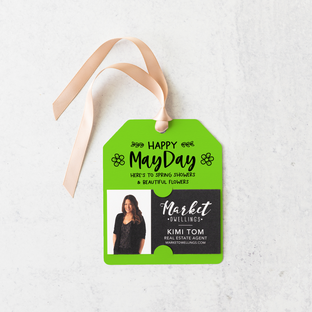 Happy May Day | Pop By Gift Tags | 62-GT001 Gift Tag Market Dwellings   