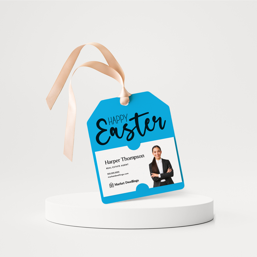 Happy Easter Gift Tags | Spring | Pop By Gift Tags | E2-GT001 Gift Tag Market Dwellings ARCTIC  