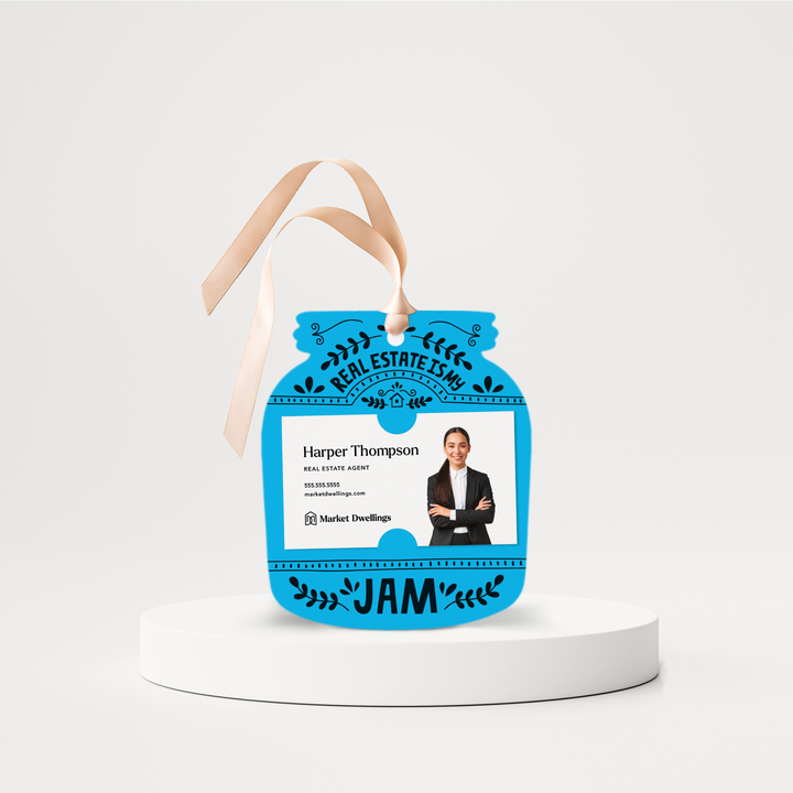 Real Estate Is My Jam Pop By Gift Tags | 3-GT003 Gift Tag Market Dwellings ARCTIC  