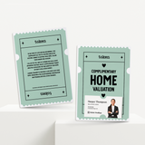Complimentary Home Valuation Token | Real Estate Notecards with Envelopes Mailer Market Dwellings