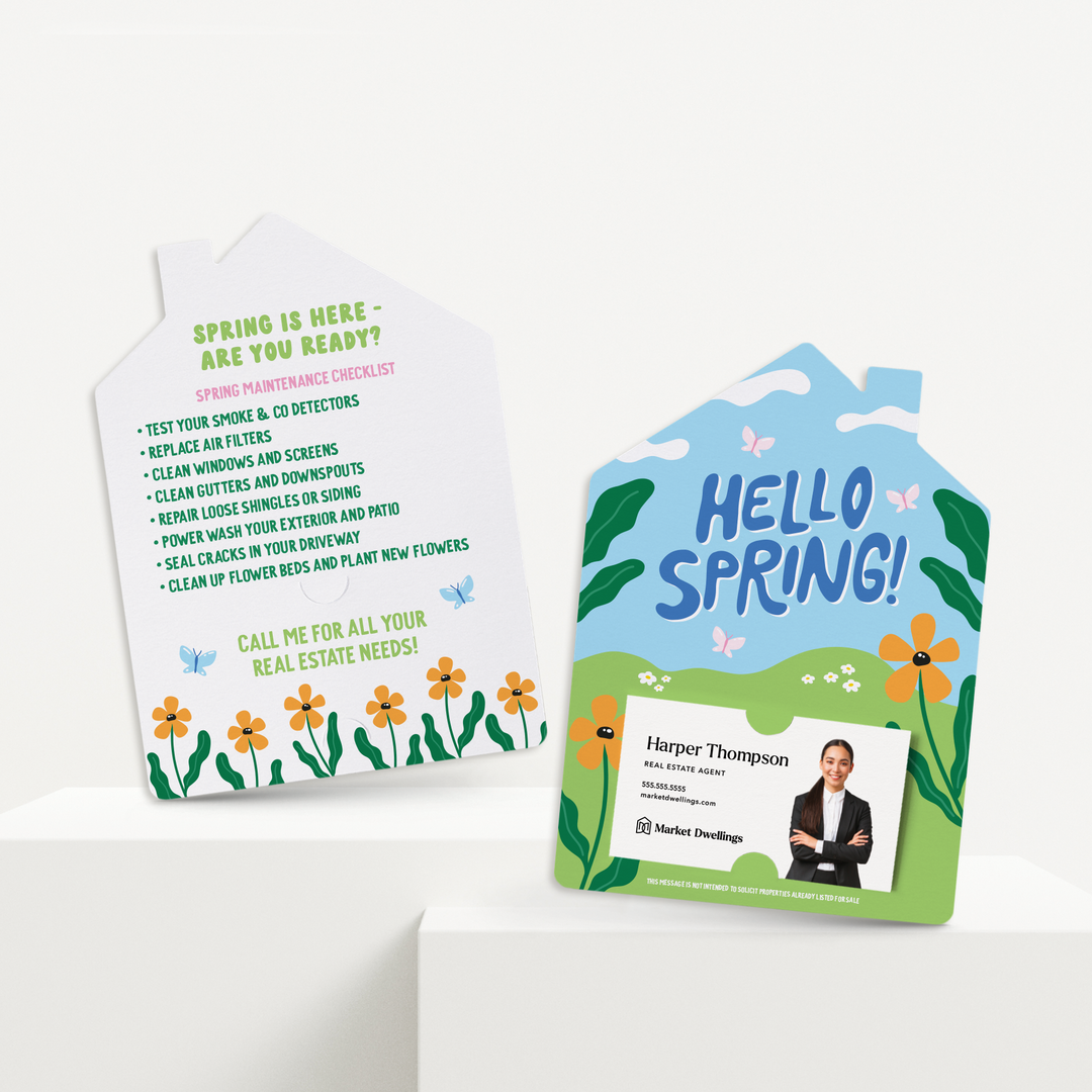 Set of Hello Spring! | Spring Mailers | Envelopes Included | M253-M001 Mailer Market Dwellings   