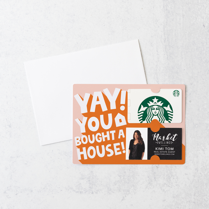Set of Yay! You bought a House! | Mailers | Envelopes Included | M186-M008-AB Mailer Market Dwellings   