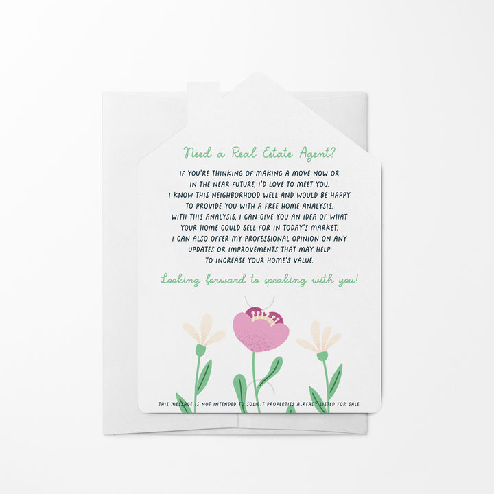 Set of Spring Into A New Home | Spring Mailers | Envelopes Included | M119-M001-AB Mailer Market Dwellings