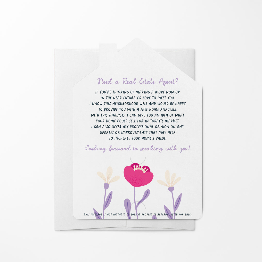 Set of Spring Into A New Home | Spring Mailers | Envelopes Included | M119-M001-AB Mailer Market Dwellings