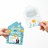 Spring Into A New Home | Spring | Real Estate Mailers with Envelopes Mailer Market Dwellings