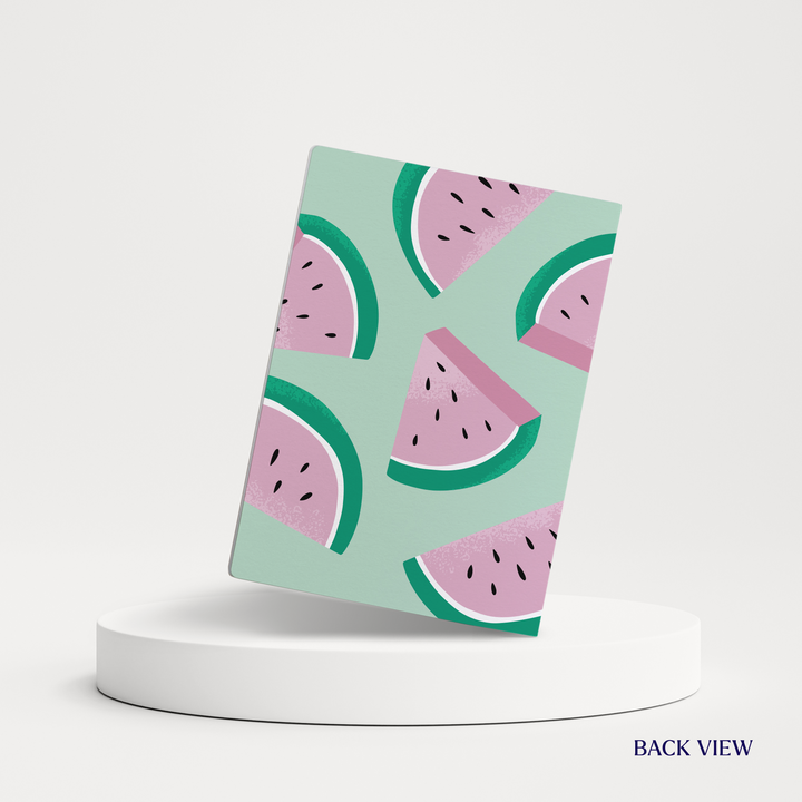 Set of Thanks A Melon For Clients Like You! | Summer Greeting Cards | Envelopes Included | 129-GC001 Greeting Card Market Dwellings   