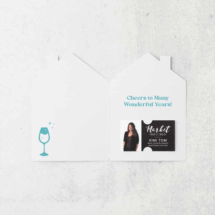 Set of Hello, Homeowner! | Greeting Cards | Envelopes Included | 61-GC002-AB Greeting Card Market Dwellings   