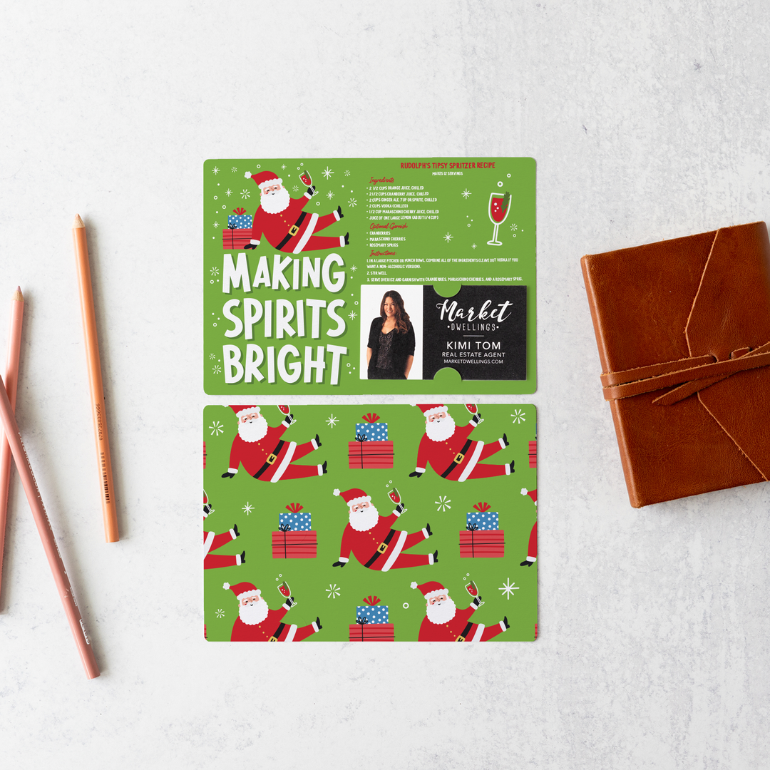 Set of Making Spirits Bright | Christmas Mailers | Envelopes Included | M145-M003