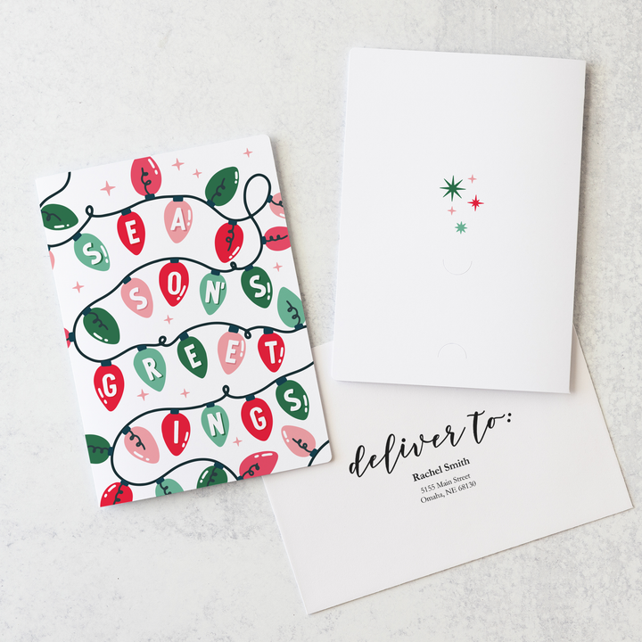 Set of Season’s Greetings | Christmas Greeting Cards | Envelopes Included | 89-GC001