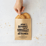 Your Referrals Are the Sweetest Part of My Business | Real Estate & Mortgage Treat Bags Bakery Bag Market Dwellings