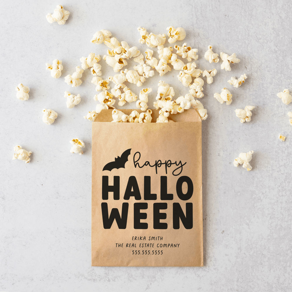 Happy Halloween | Treat Bags Bakery Bag Market Dwellings