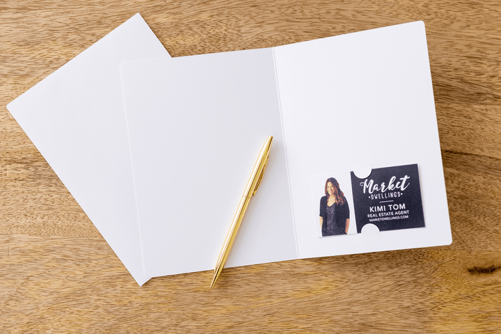 Set of "The Best Compliment You Can Give is a Referral" Greeting Cards | Envelopes Included | 31-GC001 - Market Dwellings