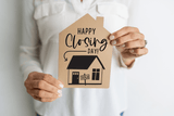 "Happy Closing Day" Real Estate Agent | Real Estate Greeting Cards with Envelopes Greeting Card Market Dwellings