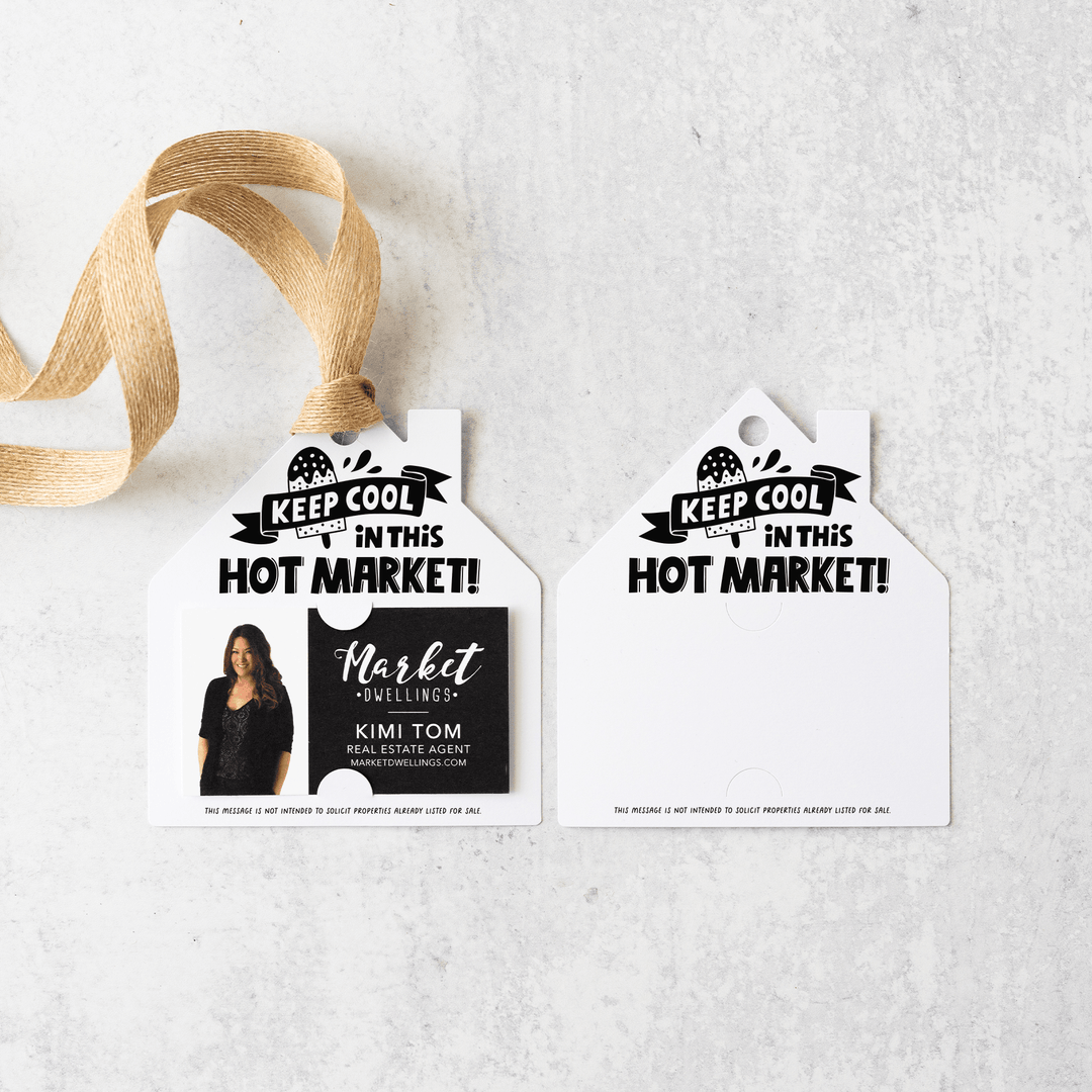 Keep Cool In This Hot Market Real Estate Pop By Gift Tags | 35-GT004 - Market Dwellings
