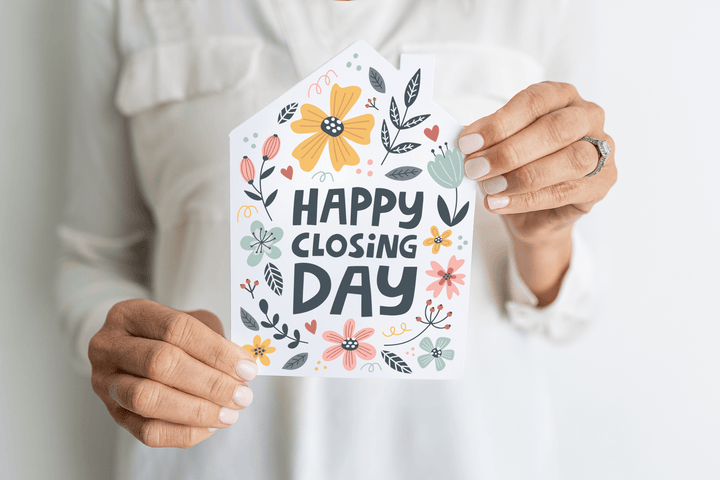 Set of "Happy Closing Day" Real Estate Agent Greeting Cards | Envelopes Included | 37-GC002 - Market Dwellings