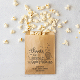 Thanks for Popping By the Open House | Real Estate & Mortgage Treat Bags Bakery Bag Market Dwellings