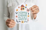 Happy Closing Day Real Estate Agent | Real Estate Greeting Cards with Envelopes Greeting Card Market Dwellings