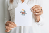 Happy Home Anniversary Colorful | Real Estate & Mortgage Greeting Cards with Envelopes Greeting Card Market Dwellings