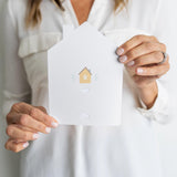 Happy Home Anniversary Colorful | Real Estate & Mortgage Greeting Cards with Envelopes Greeting Card Market Dwellings