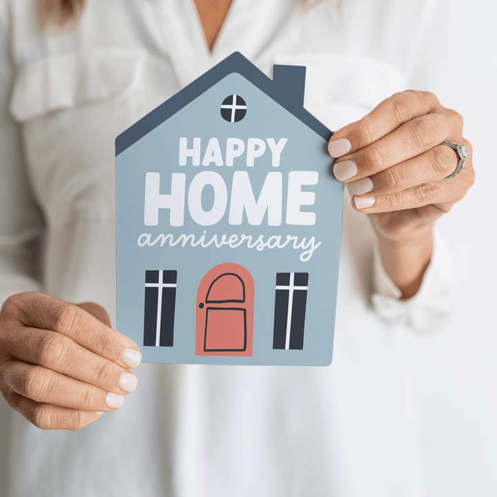 Set of "Happy Home Anniversary" Greeting Cards | Envelopes Included | 49-GC002-AB - Market Dwellings