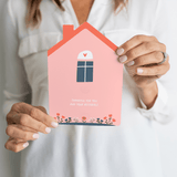 "Happy Home Anniversary" | Real Estate & Mortgage Greeting Cards with Envelopes Greeting Card Market Dwellings