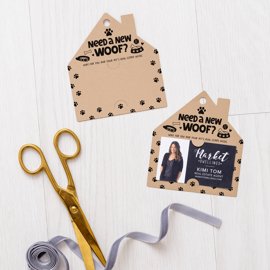 Need A New Woof? Real Estate Gift Tags | 7-GT004 Gift Tag Market Dwellings   