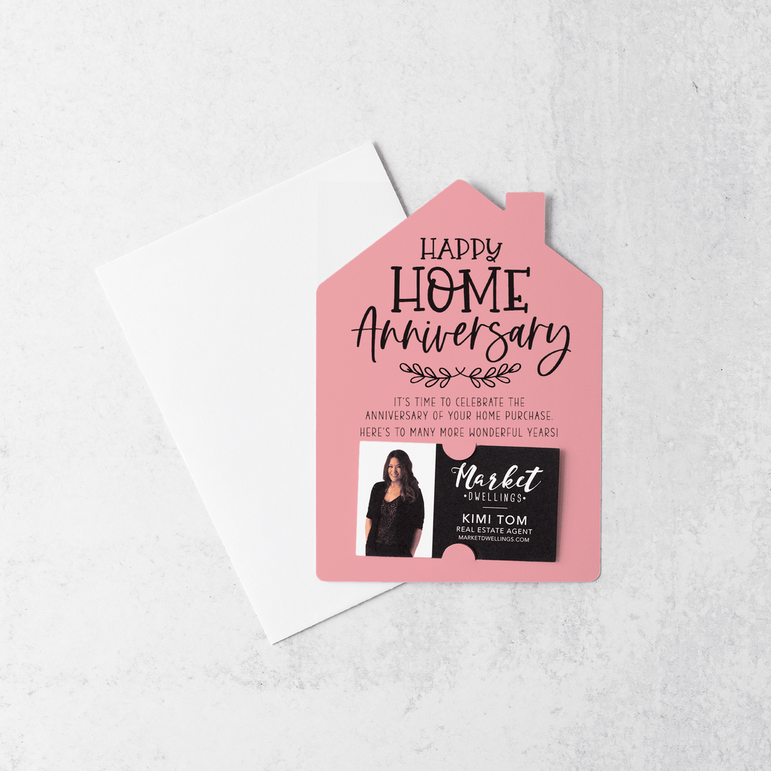 Set of Happy Home Anniversary Mailers | Envelopes Included | M24-M001 - Market Dwellings