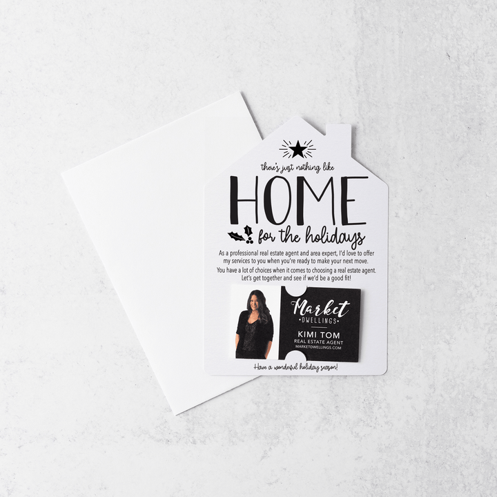 Set of There's Just Nothing Like Home for the Holidays Mailers | Envelopes Included | M44-M001 - Market Dwellings