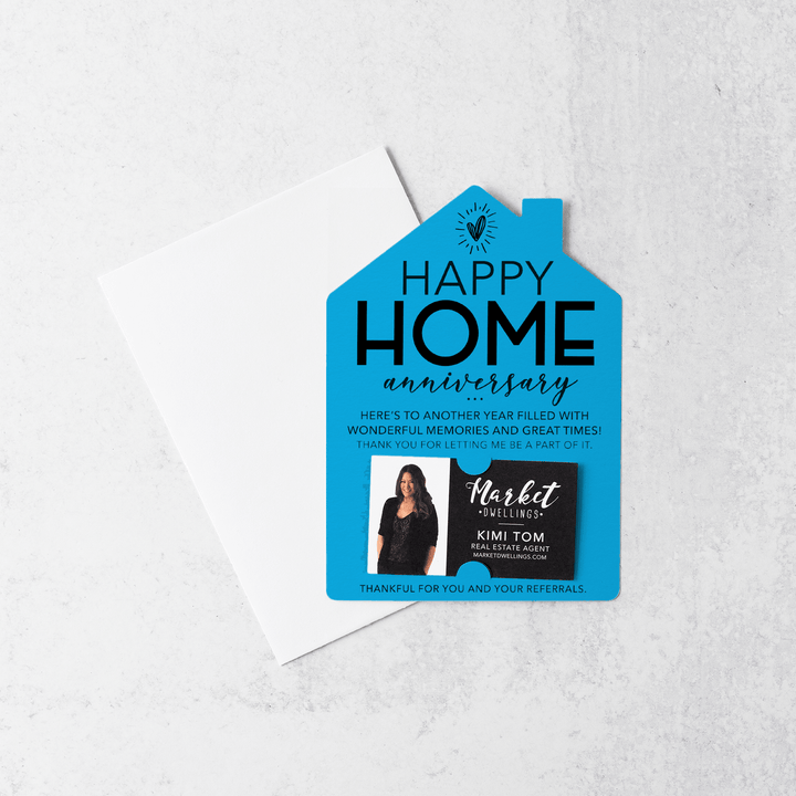 Set of Happy Home Anniversary Mailers | Envelopes Included | M5-M001 Mailer Market Dwellings ARCTIC  