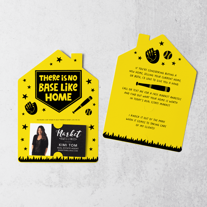 There is No Base Like Home Real Estate Mailers | Envelopes Included | M53-M001 - Market Dwellings