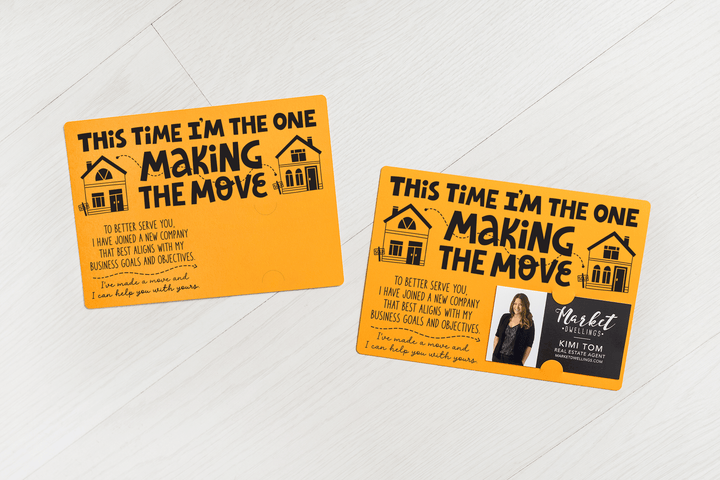 Set of "This Time I'm the One Making the Move" Mailer | Envelopes Included | M92-M003 Mailer Market Dwellings   